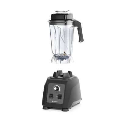 Stolní mixér, HENDI, 2,5L, Černá, 230V/1680W, 320x250x(H)532mm | 230718